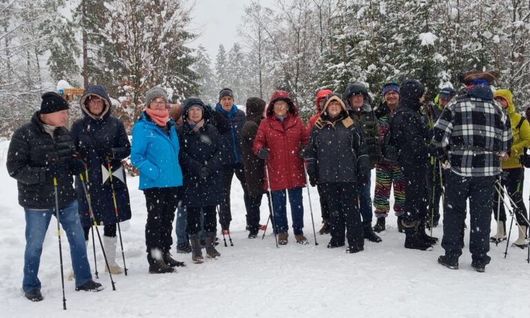 Winterliche Tour mit historischen Infos