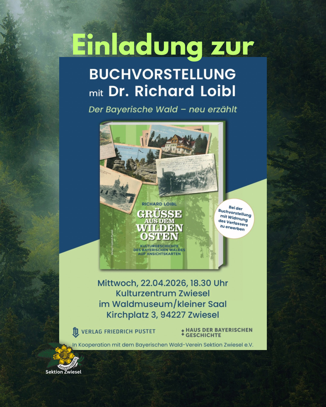 Du betrachtest gerade Einladung zur Buchvorstellung