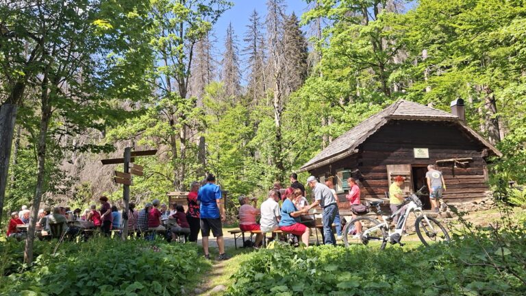Ein besonderer Hüttennachmittag an der Höllbachhütte